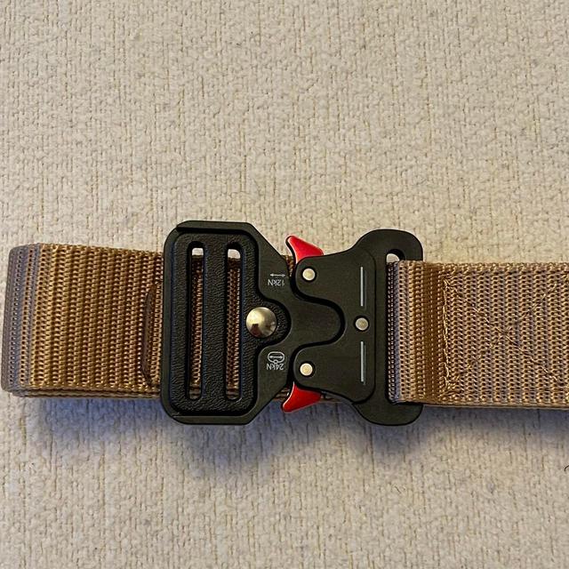 Men's Belt - Gold/Black on Productcaster.