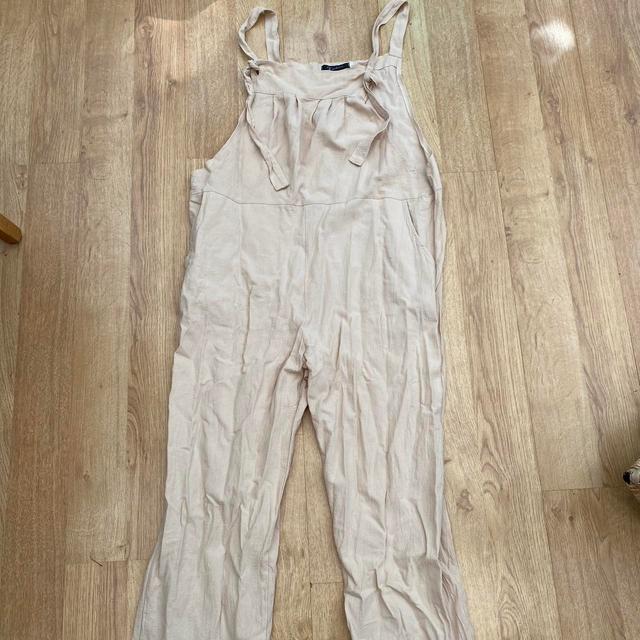 Women's Dungarees - Cream - L on Productcaster.