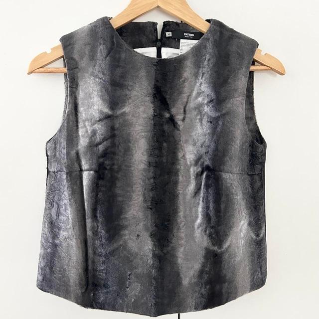 Dsquared2 Women's Vest - Grey/Black - 6 on Productcaster.