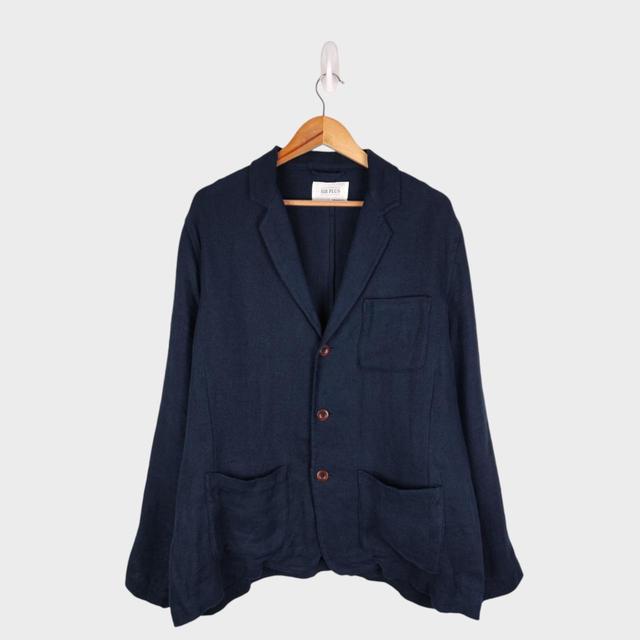 Designer Men's Jacket - Navy/Blue - XL on Productcaster.