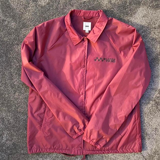 Vans Women's Windbreaker Jacket - Pink - M on Productcaster.