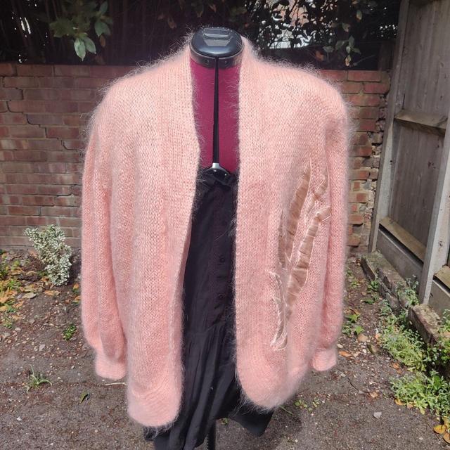 Vintage Women's Cardigan - Pink - 18 on Productcaster.