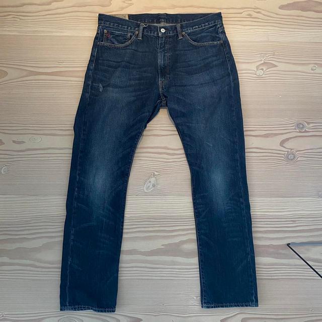 Polo Ralph Lauren Men's Jeans - Navy/Blue - 36" on Productcaster.