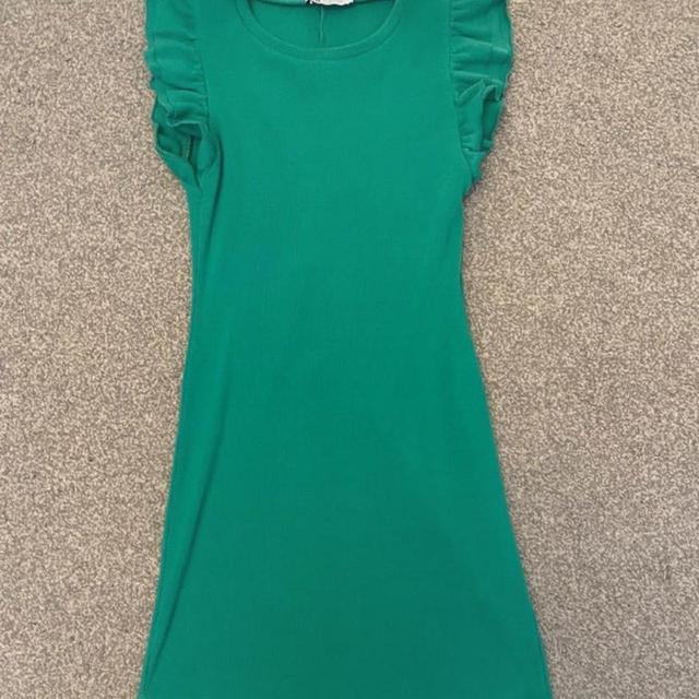 Zara Women's Bodycon Dress - Green - S on Productcaster.