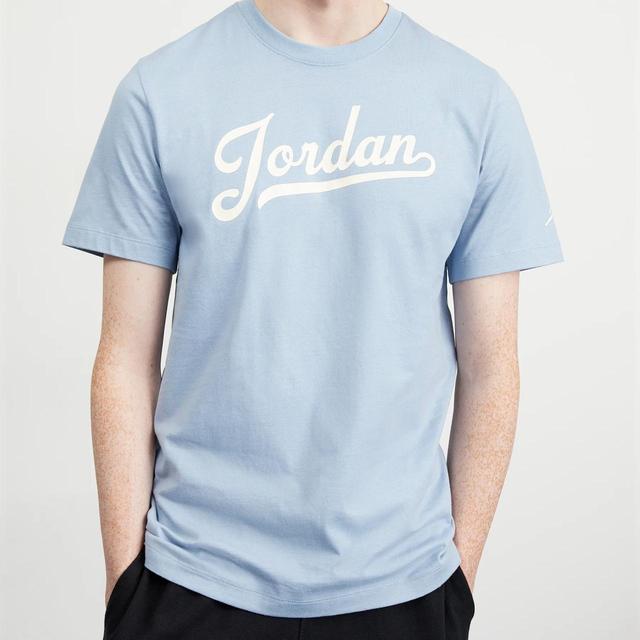 Jordan Men's T-shirt - Blue - XL on Productcaster.