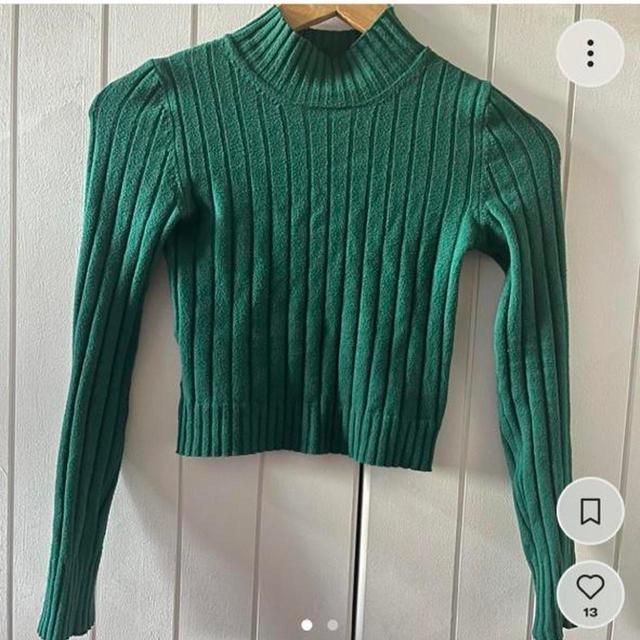 Urban Outfitters Women's Jumper - Green - 10 on Productcaster.