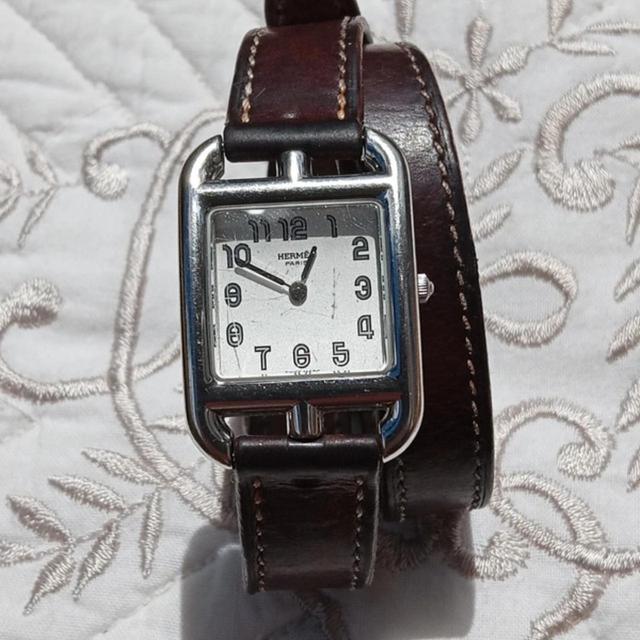 Hermes Women's Digital Watch - Brown on Productcaster.