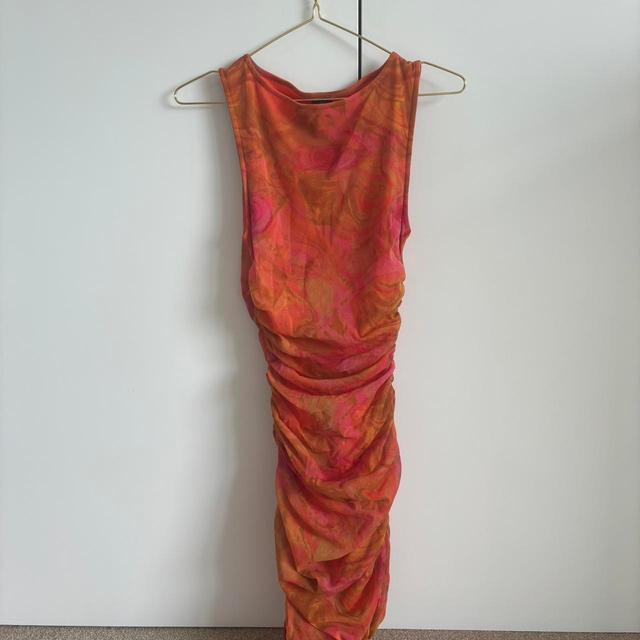 Urban Outfitters Women's Dress - Orange/Multi - XS on Productcaster.