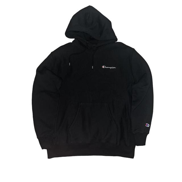 Champion Men's Hoodie - Black - L on Productcaster.