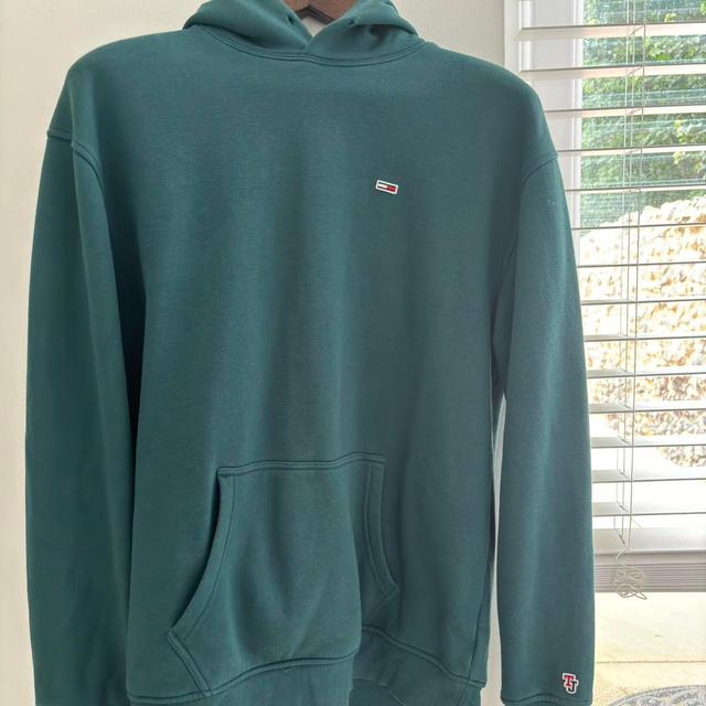 Tommy Hilfiger Men's Hoodie - Green - M on Productcaster.