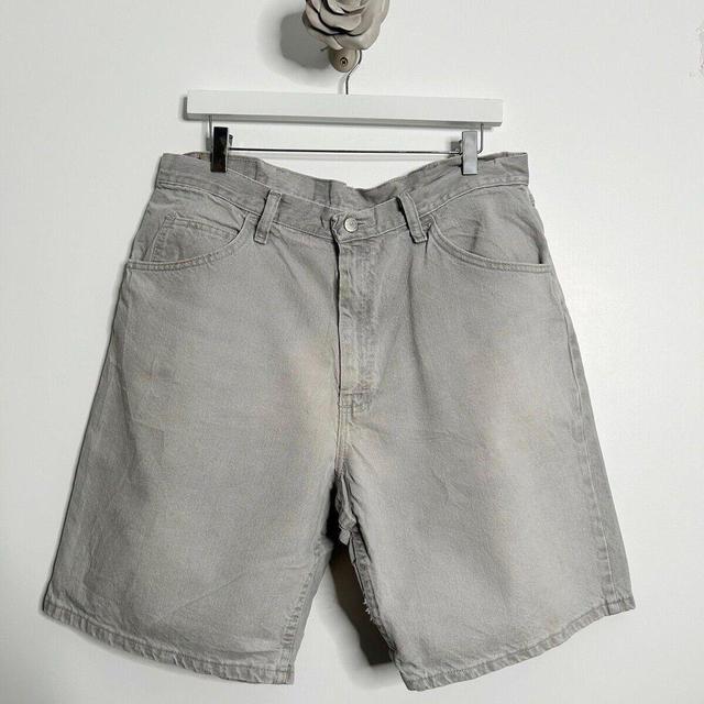 Preloved Men's Shorts - Grey - 36" on Productcaster.