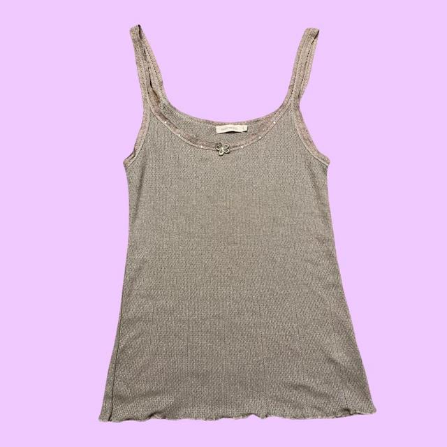 Vintage Women's Vest - Grey - L on Productcaster.