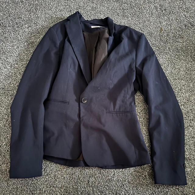 H&M Women's Jacket - Navy - S on Productcaster.