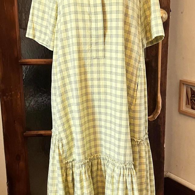 Toast Women's Shirt Dress - Yellow/Black - 10 on Productcaster.