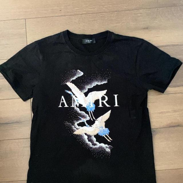 Amiri Men's T-shirt - Black - S on Productcaster.