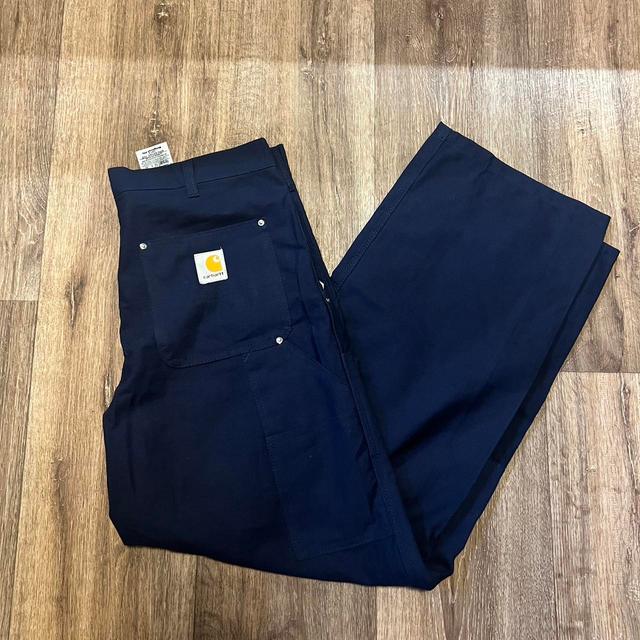 Carhartt Men's Trousers - Navy - 32" on Productcaster.