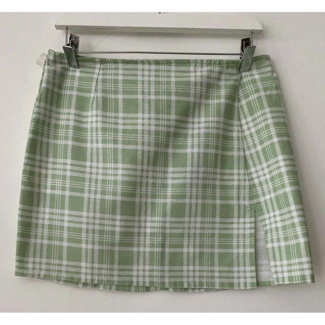 Motel Women's Mini Skirt - Green - M on Productcaster.