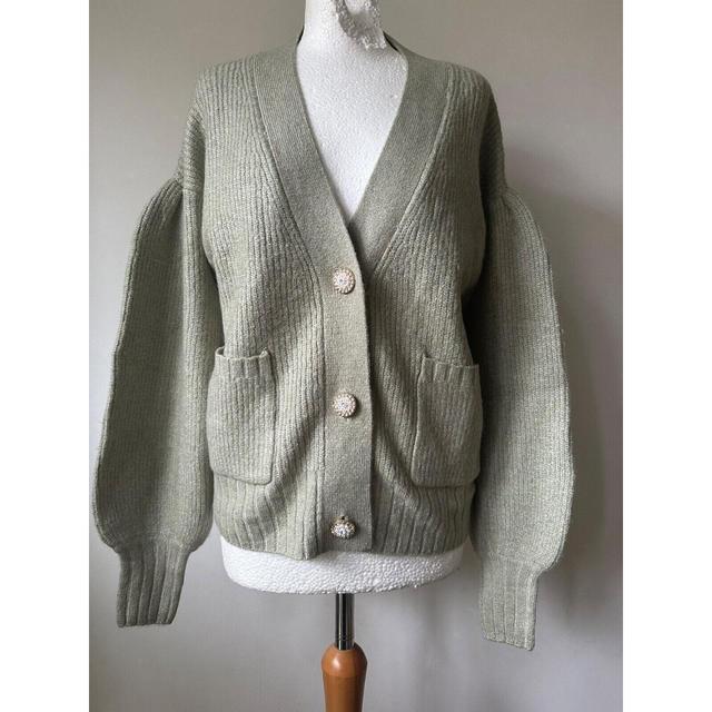 George Women's Cardigan - Green - L on Productcaster.