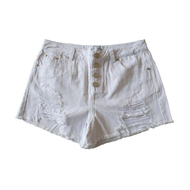 Women's Shorts - White - UK 8 on Productcaster.