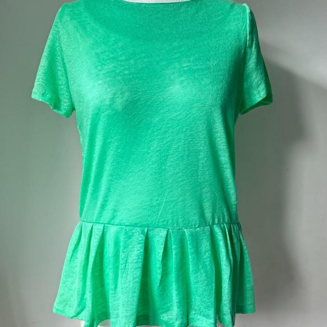 Zara Women's Top - Green - L on Productcaster.