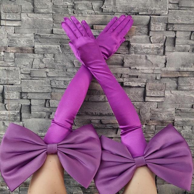 Custom Women's Gloves - Purple on Productcaster.