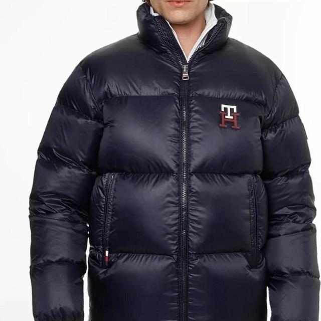 Tommy Hilfiger Men's Puffer Jacket - Black - L on Productcaster.