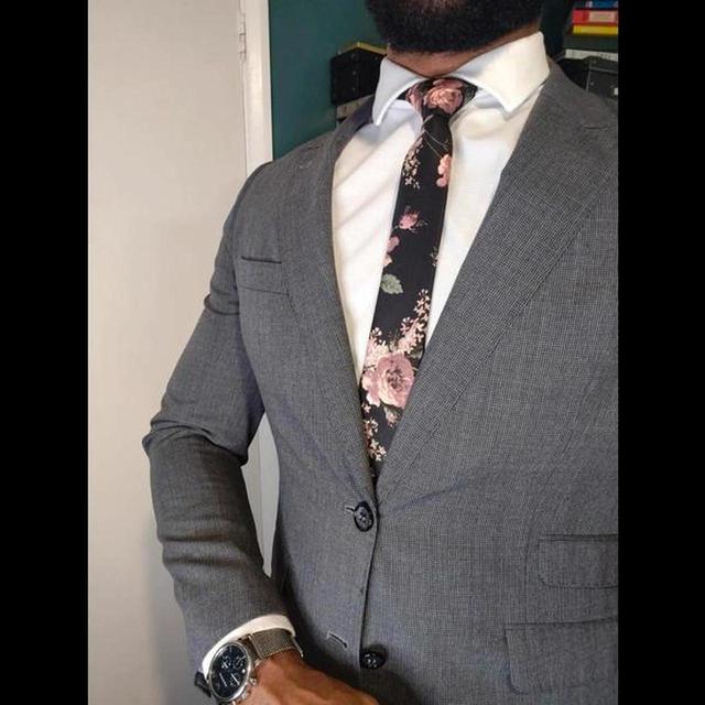 Men's Suit - Grey - M on Productcaster.