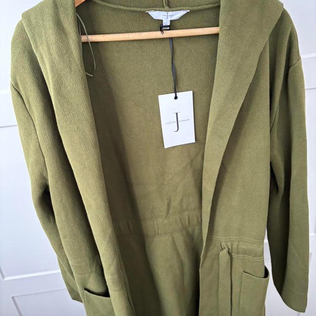 Jasper Conran Women's Cardigan - Khaki/Green - 14 on Productcaster.