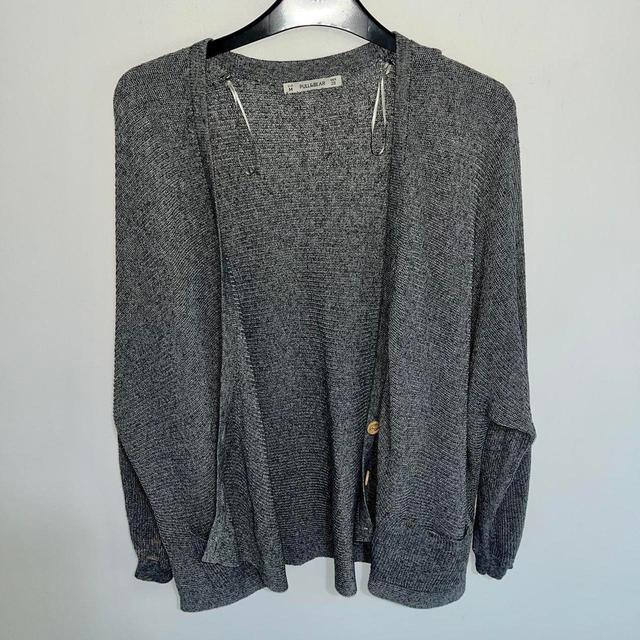 Pull&Bear Women's Cardigan - Grey - M on Productcaster.