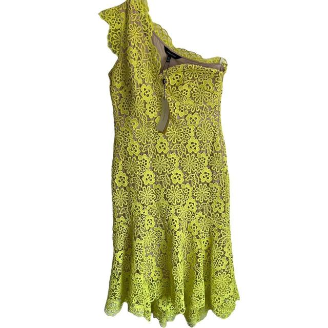 Karen Millen Women's Dress - Yellow - 12 on Productcaster.