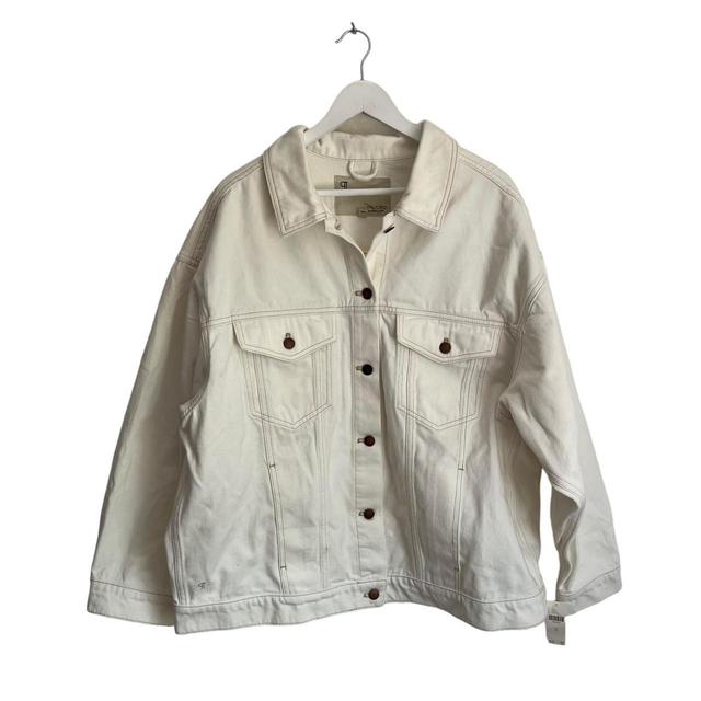 Pilcro Women's Bomber Jacket - Cream - XL on Productcaster.