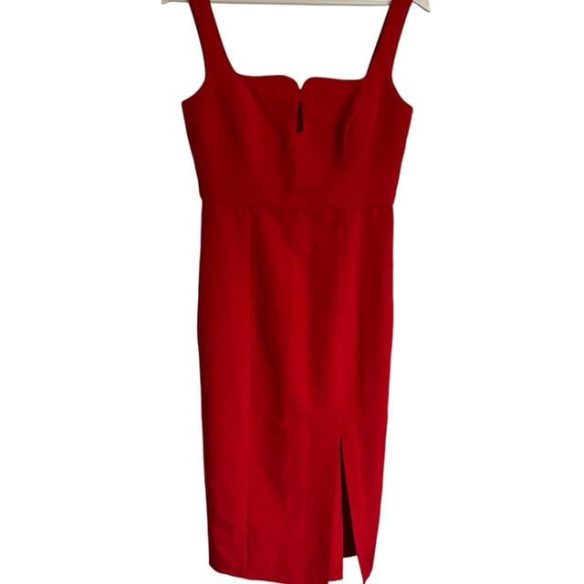 French Connection Women's Pencil Dress - Red - 8 on Productcaster.