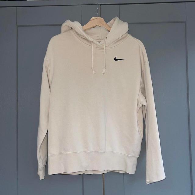 Nike Women's Hoodie - Cream - XS on Productcaster.