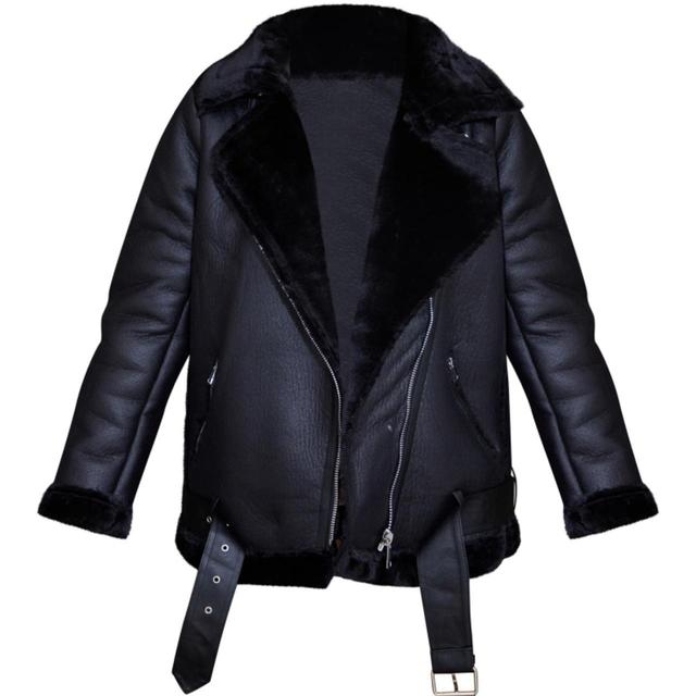 PrettyLittleThing Women's Coat - Black - UK 12 on Productcaster.