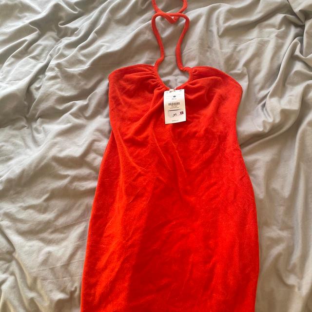 Bershka Women's Dress - Orange - M on Productcaster.