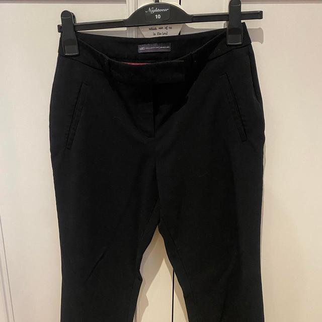 Marks & Spencer Women's Trousers - Black - UK 10 on Productcaster.