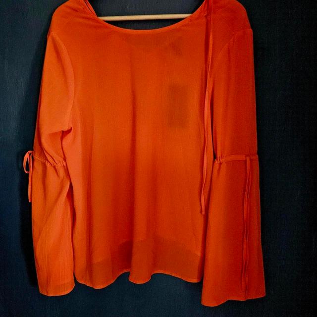 New Look Women's Blouse - Orange - 12 on Productcaster.