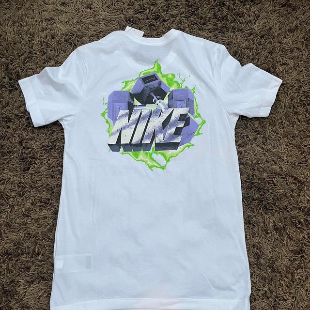 Nike Men's T-shirt - White - S on Productcaster.