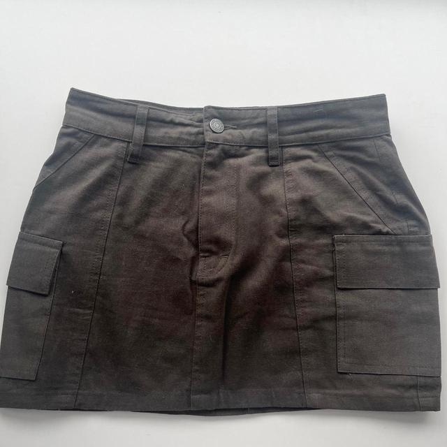 Motel Women's Cotton Skirt - Brown/Khaki - XS on Productcaster.