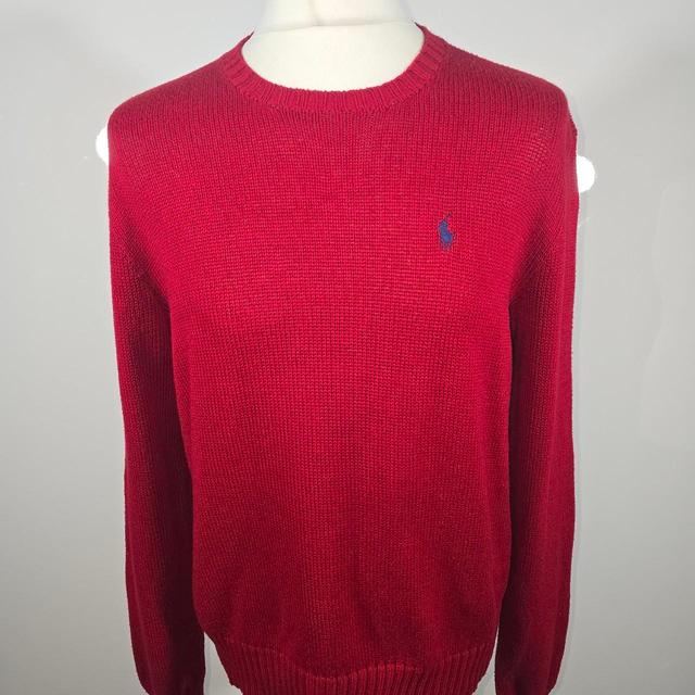 Polo Ralph Lauren Men's Jumper - Red - M on Productcaster.