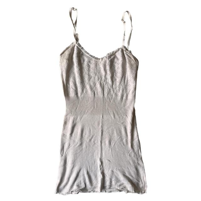 Vintage Women's Vest - White/Cream - S on Productcaster.