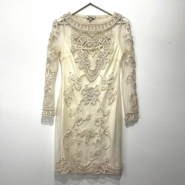 Temperley Women's A-line Dress - Cream - 8 on Productcaster.