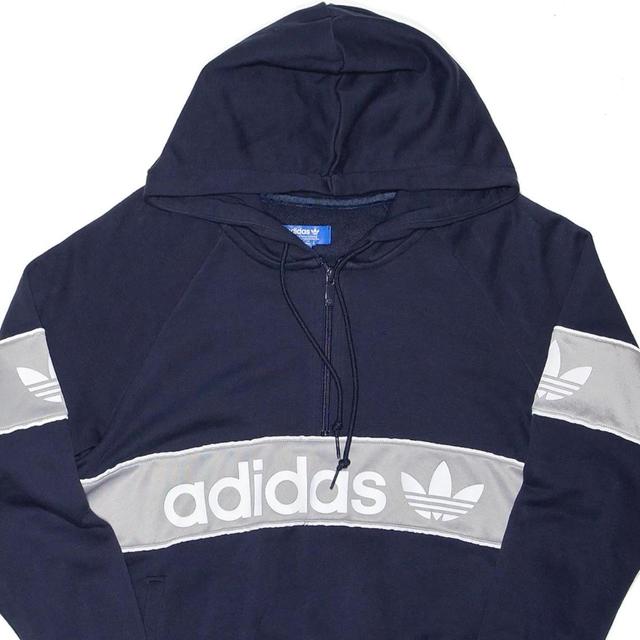 Adidas Women's Hoodie - Blue - 12 on Productcaster.