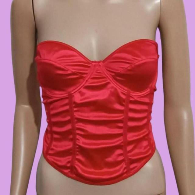 Preloved Women's Corset - Red - 12 on Productcaster.