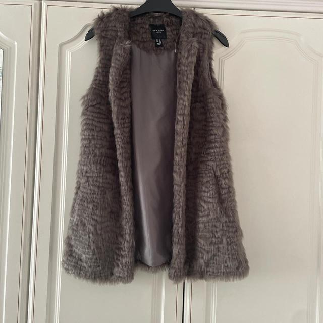 New Look Petite Women's Gilet - Grey - UK 4 on Productcaster.