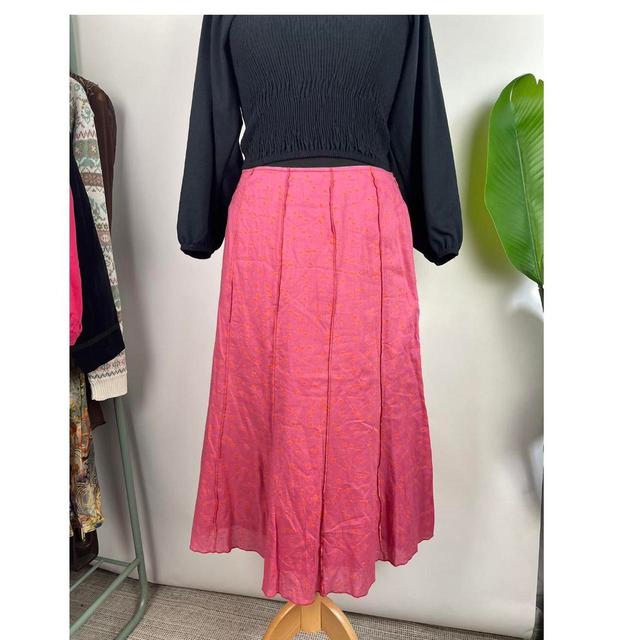 Vintage Women's Midi Skirt - Pink - M on Productcaster.