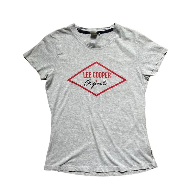 Lee Women's T-shirt - Grey - 12 on Productcaster.