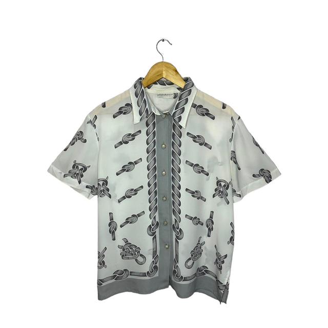 Women's Shirt - Grey/White - 16 on Productcaster.