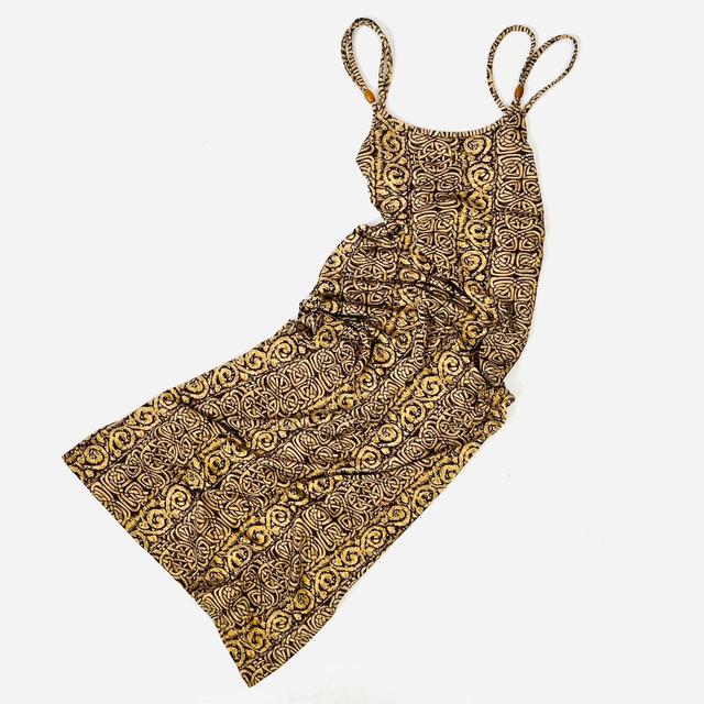 Etam Women's Slip Dress - Multi/Tan - 12 on Productcaster.