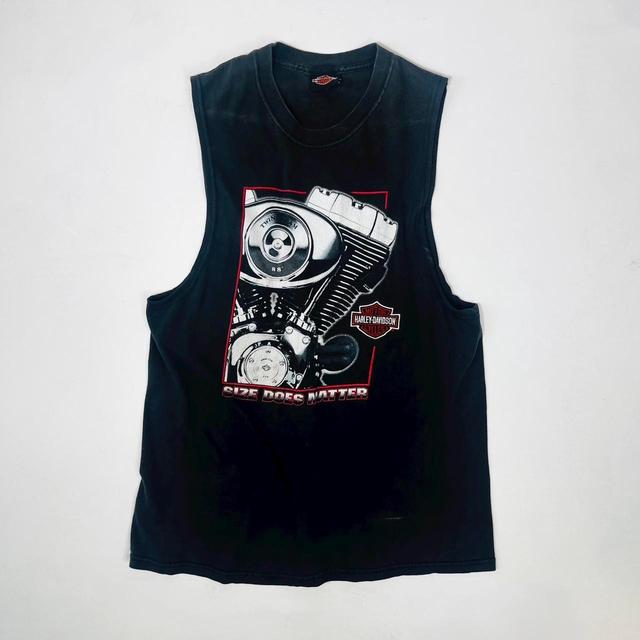 Harley Davidson Women's T-shirt - Black - S on Productcaster.